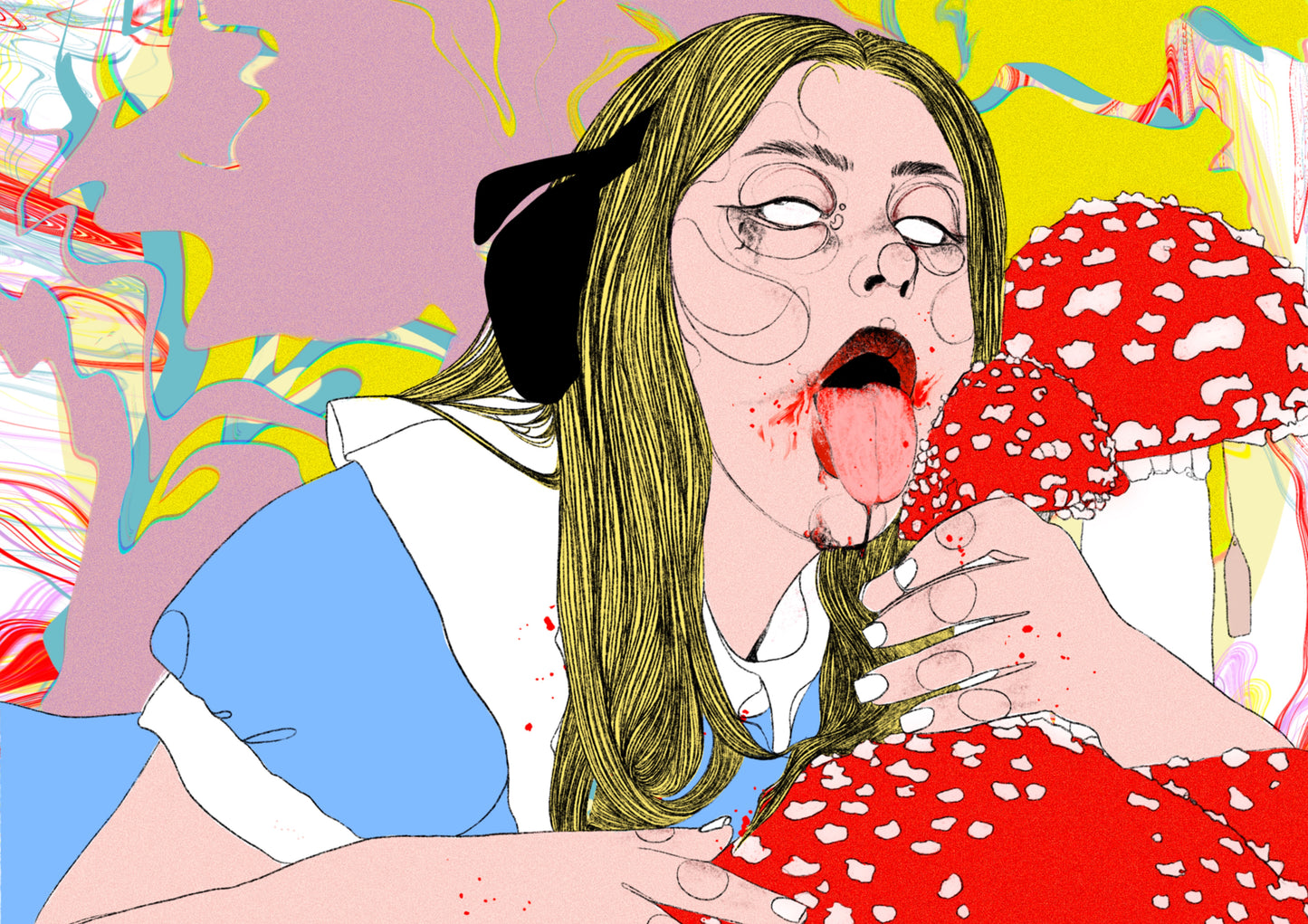 Please Alice Test Print - Large