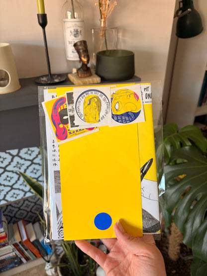 Suck My Left One Riot Grrrl Zine by Yaya and Anni Jyn