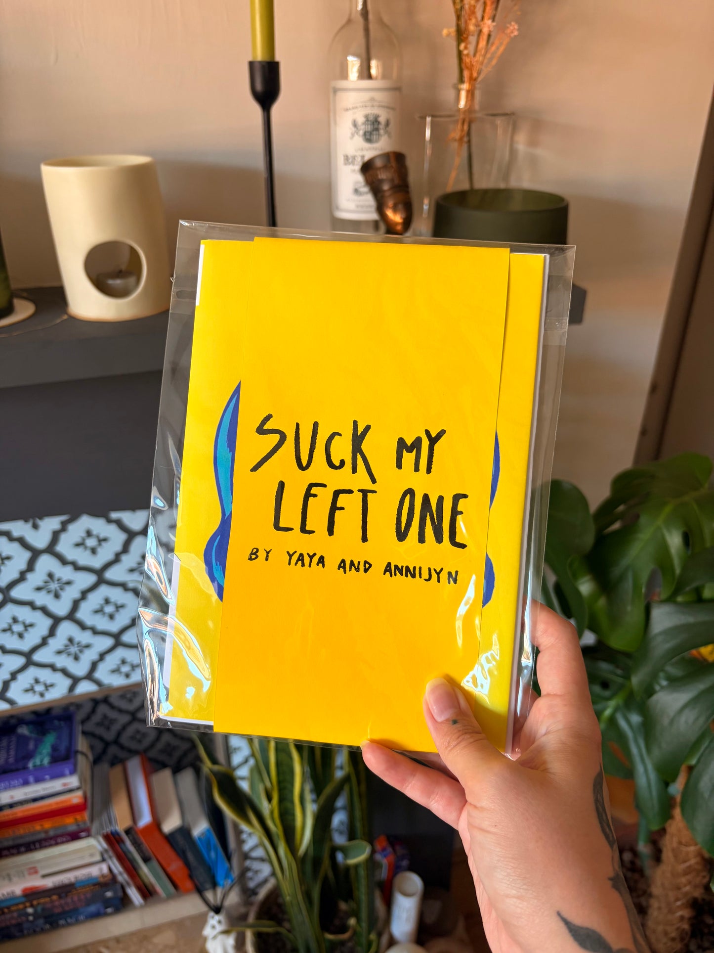 Suck My Left One Riot Grrrl Zine by Yaya and Anni Jyn