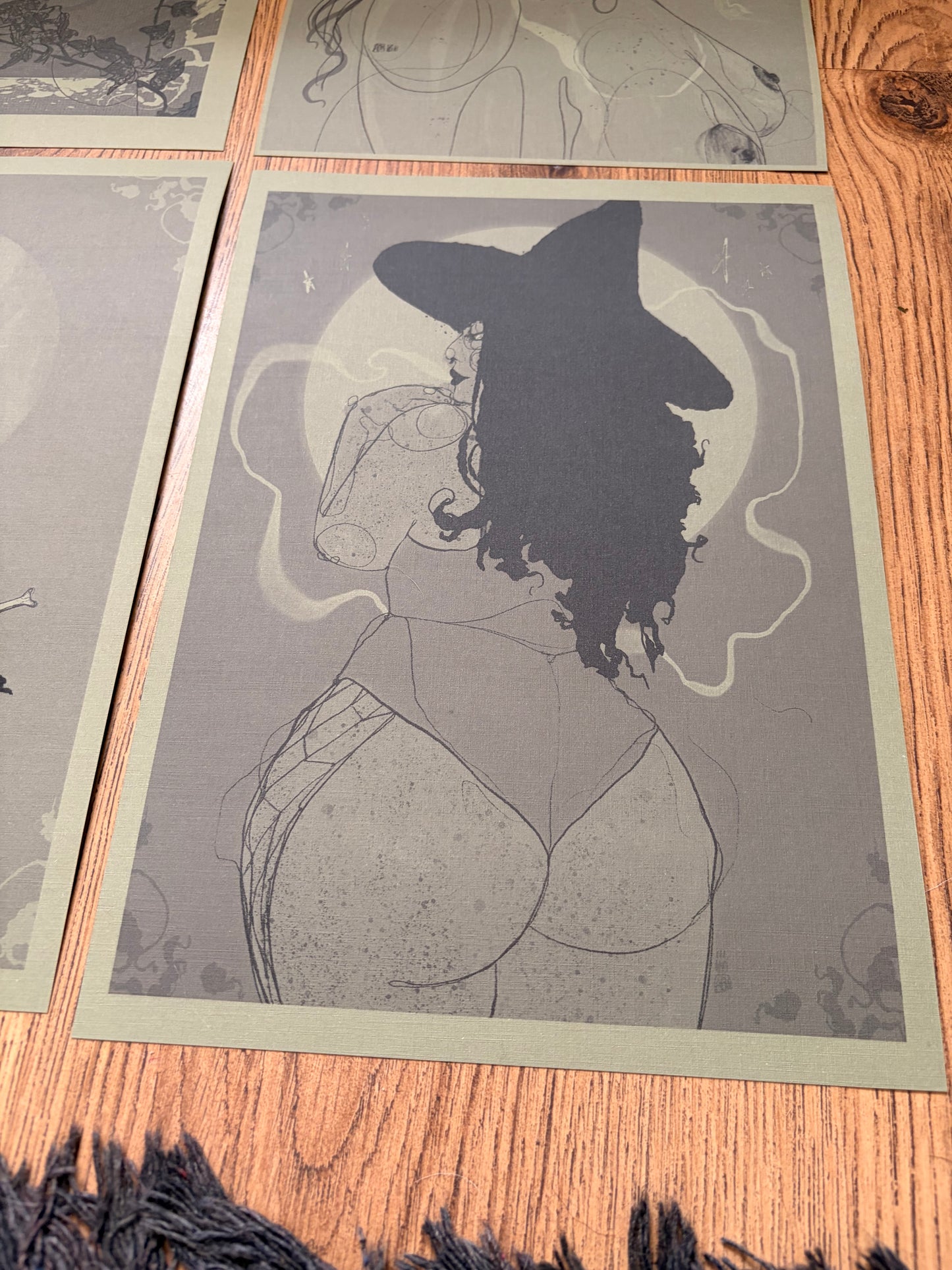 A Spell At The Sea Moon - Sage Green Edition